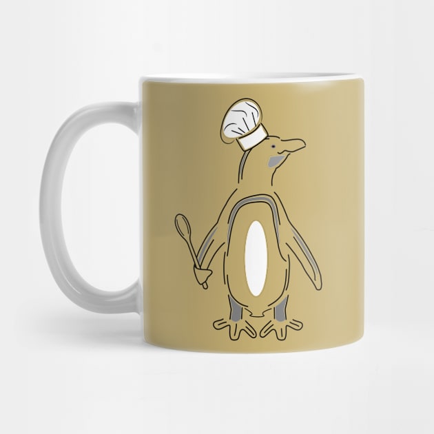 Chef Penguin by Harston Morgan Designs